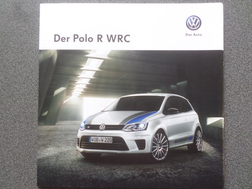 Brochure de la Volkswagen VW Polo R WRC, Enlèvement ou Envoi, Volkswagen