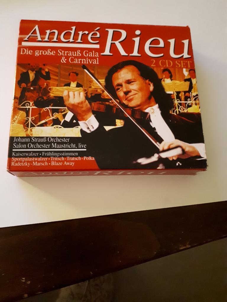 André Rieu - Gala et carnaval Die grobe Straub (2cd), Enlèvement ou Envoi, Comme neuf, Coffret