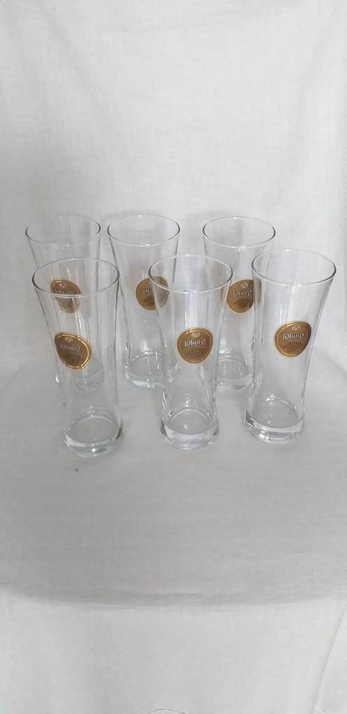 Loburg 6 glazen, Verzamelen, Glas en Drinkglazen, Zo goed als nieuw, Ophalen of Verzenden