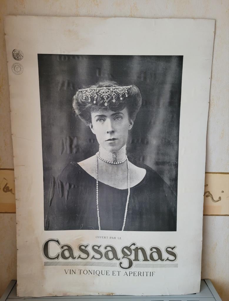 Oude reclame poster, Verzamelen, Ophalen of Verzenden, Reclame