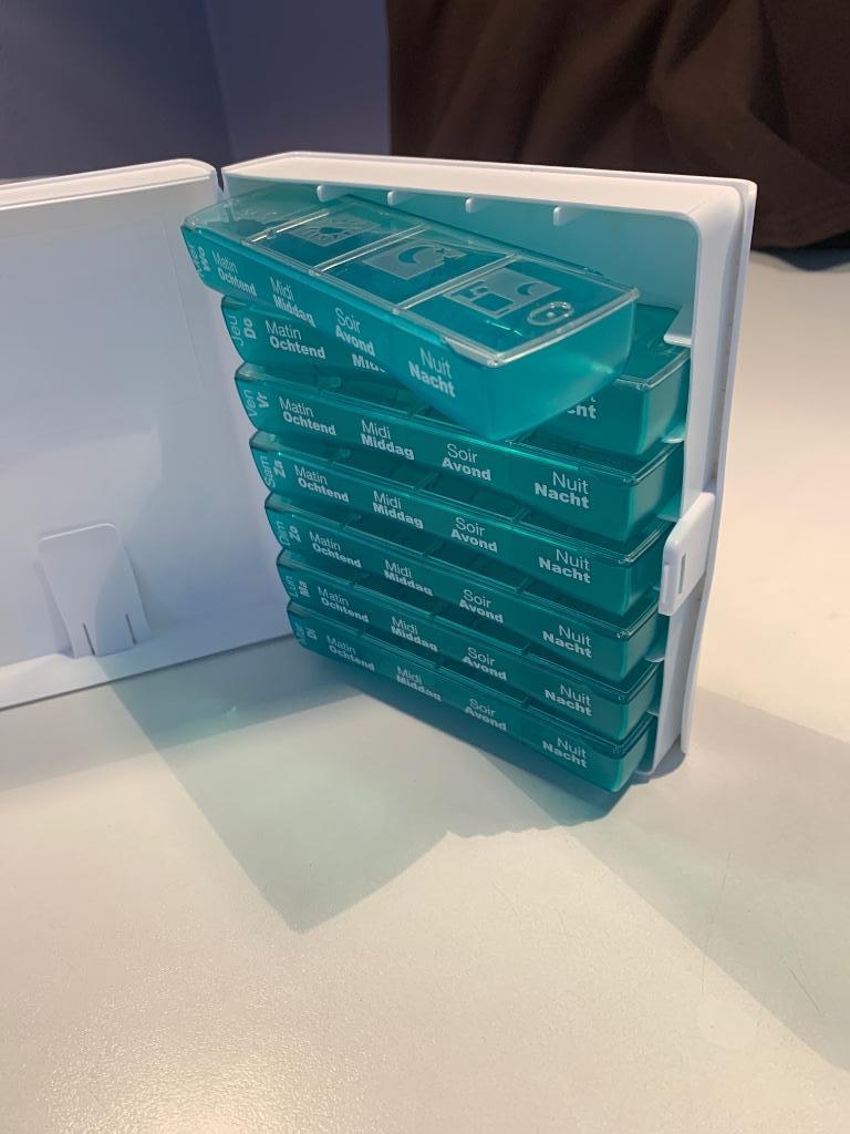 Pillenbox medicatie, Diversen, Ophalen
