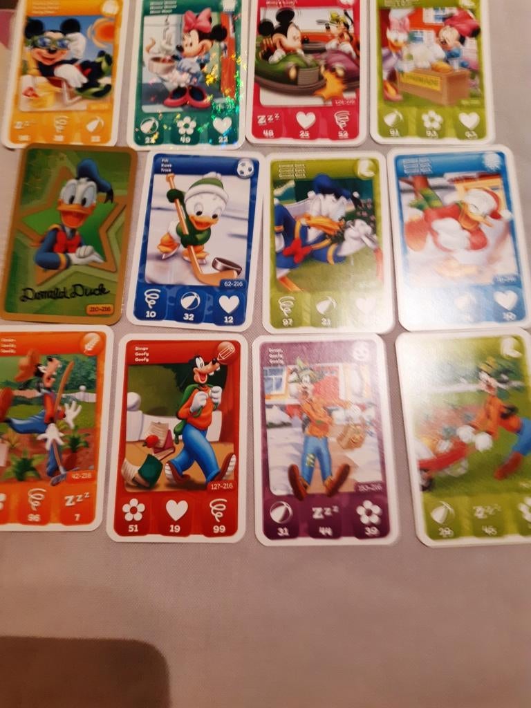 12 billets pour MICKEY MOUSE & Friends (Disney), Envoi, Neuf