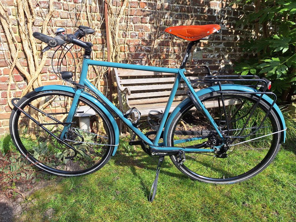 Vélo de voyage en acier, fait main, Noble Cycle, Vélos & Vélomoteurs, Enlèvement