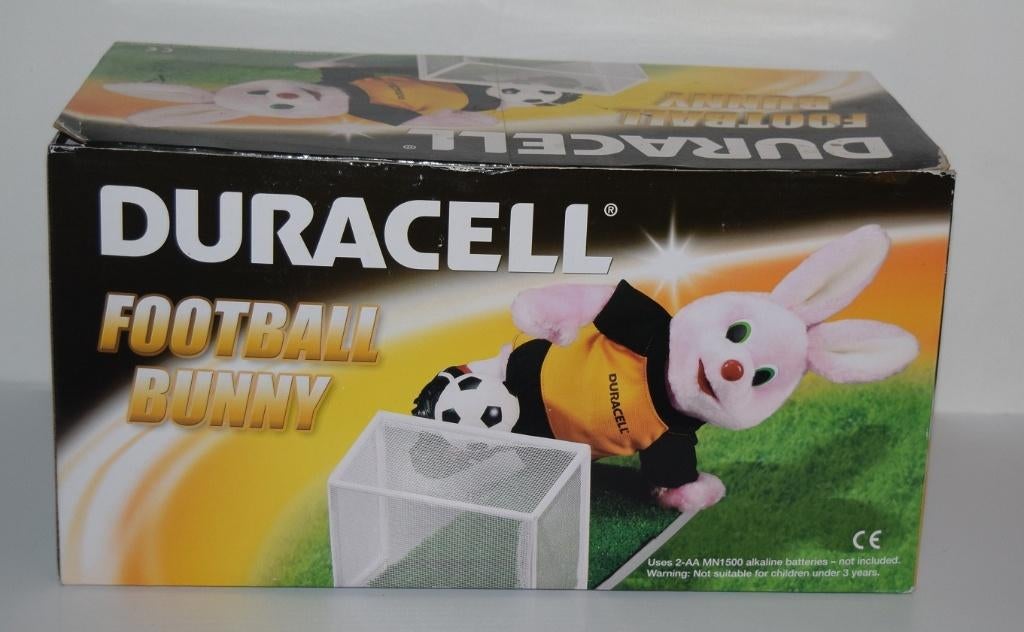 Duracell / Football Bunny, Verzamelen, Verzenden, Zo goed als nieuw, Overige typen