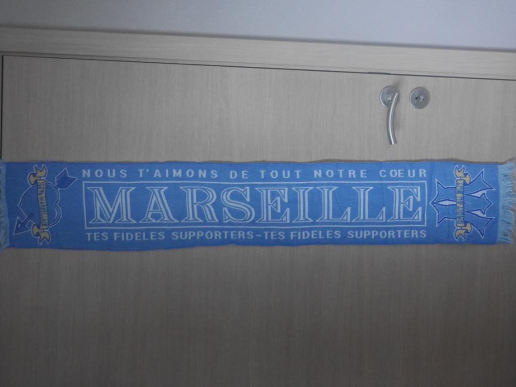 Echarpe - Nous t'aimons de tout notre coeur - Marseille, Football, Enlèvement ou Envoi, Autres tailles, Porté