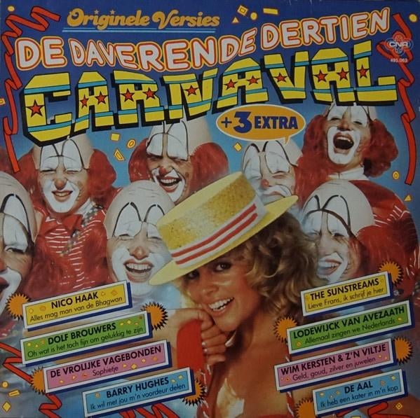 De Daverende Dertien Carnaval + 3 Extra 1986 -Various, Ophalen of Verzenden, Zo goed als nieuw, 12 inch, Pop