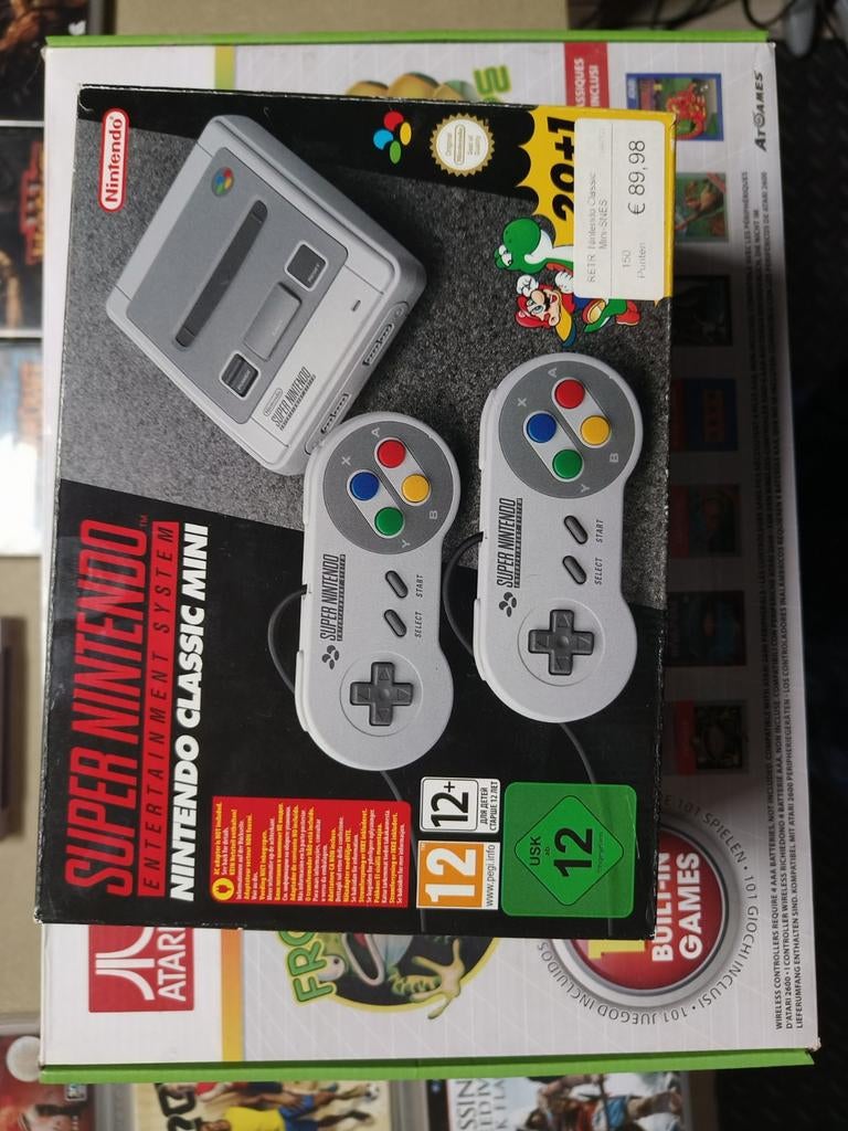 Snes mini classic, Ophalen