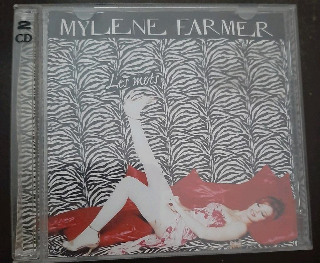 2cds - mylene Farmer- les mots, Enlèvement ou Envoi, Utilisé
