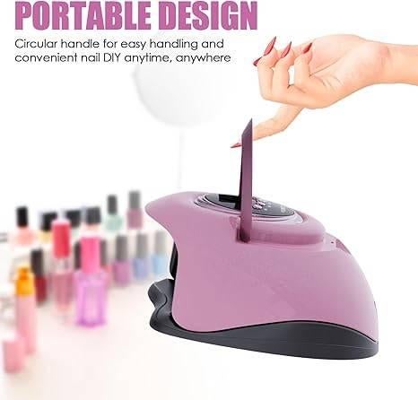 Lampe à ongles en gel UV | 180 W | LIVRAISON GRATUITE, Neuf, GLOSKIN, -, Rose