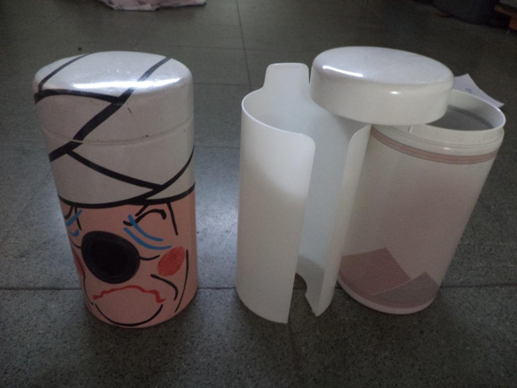 BRABANTIA : doekjes doos en 3 voorraaddozen, Huis en Inrichting, Keuken | Servies, Gebruikt, Overige typen, Ophalen of Verzenden