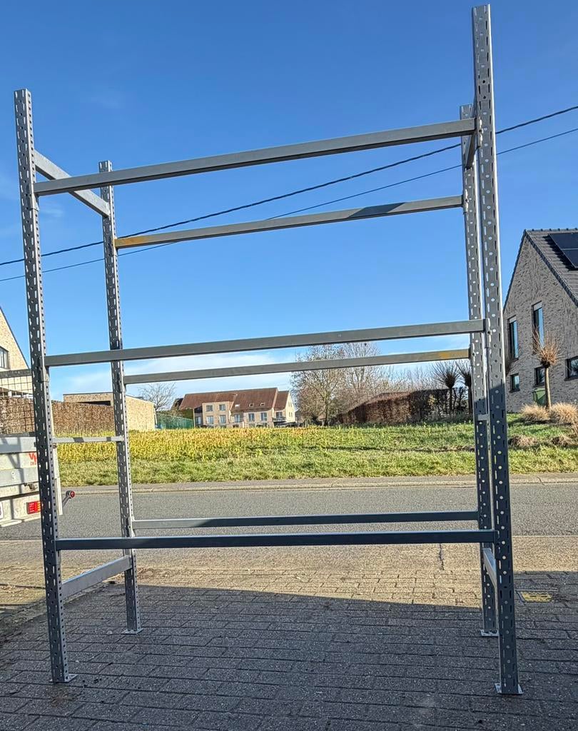 Stevige magazijn, garage berging rekken, Ophalen, Zo goed als nieuw