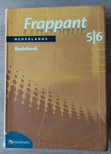 SCHOOLBOEK NEDERLANDS BASISBOEK - FRAPPANT 5/6, Boeken, Ophalen of Verzenden, Zo goed als nieuw, Nederlands