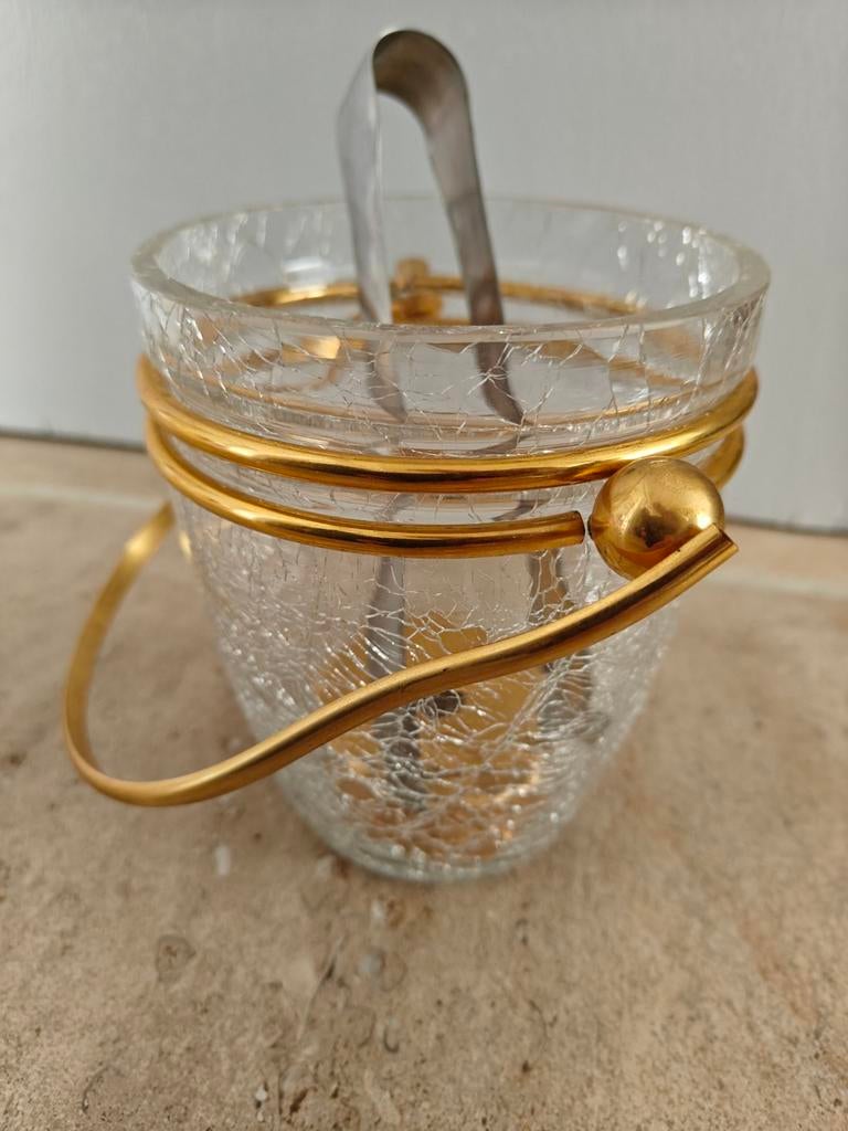 Seau à glace en verre, Antiquités & Art, Enlèvement