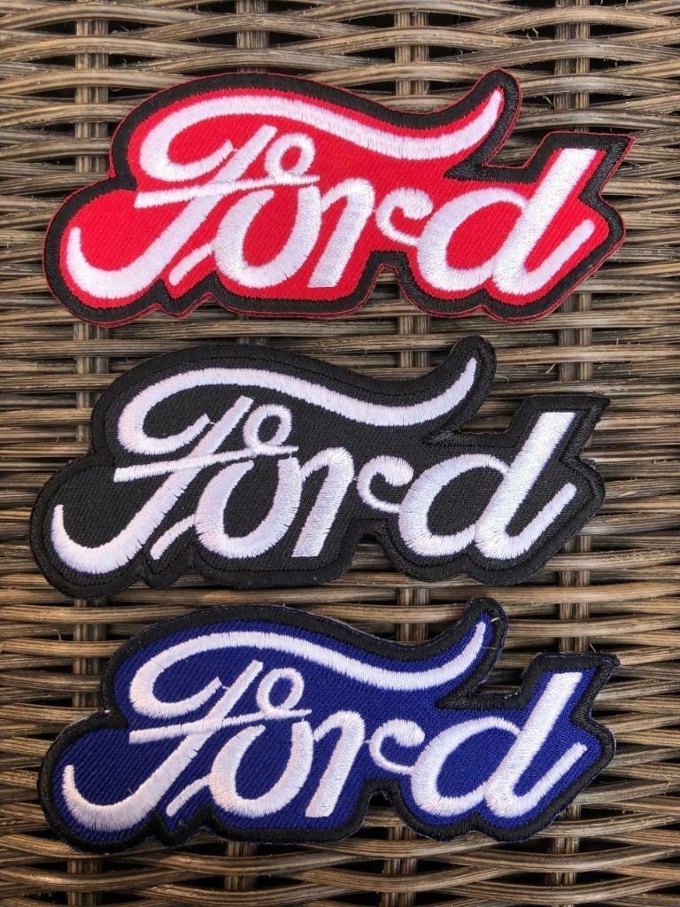 Écusson thermocollant Ford - 98 x 41 mm, Enlèvement ou Envoi