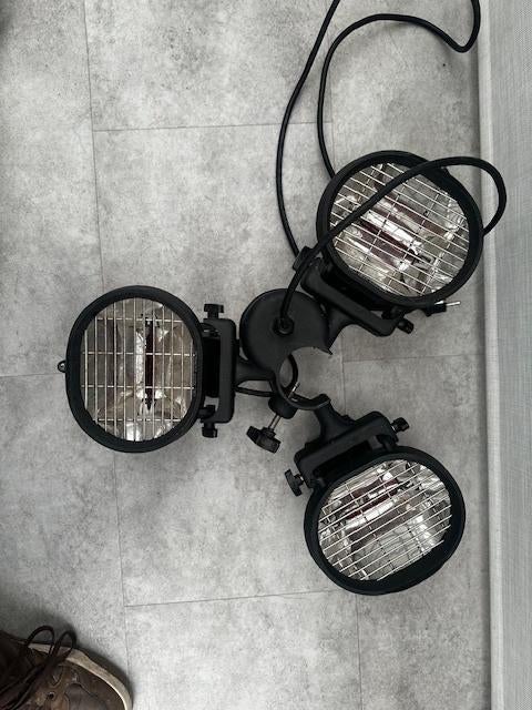 Eurom heater 3 x500 w    2 STUKS, Doe-het-zelf en Bouw, Verwarming en Radiatoren, Gebruikt, Overige typen, 800 watt of meer, 30 tot 80 cm