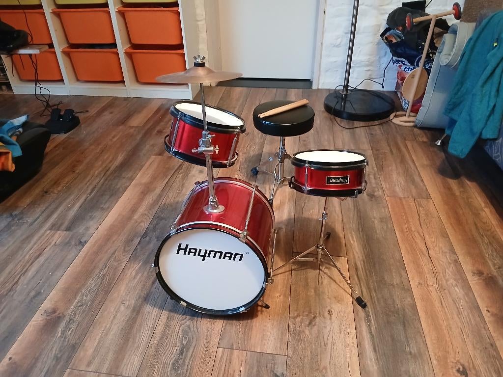 Drumstel Hayman voor kinderen, Ophalen, Gebruikt, Overige merken