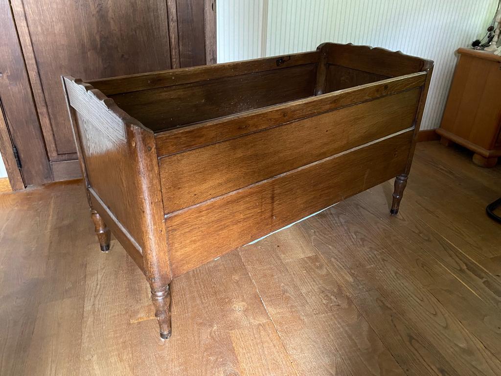 Vieux berceau en chene 104/50/58cm, Enlèvement