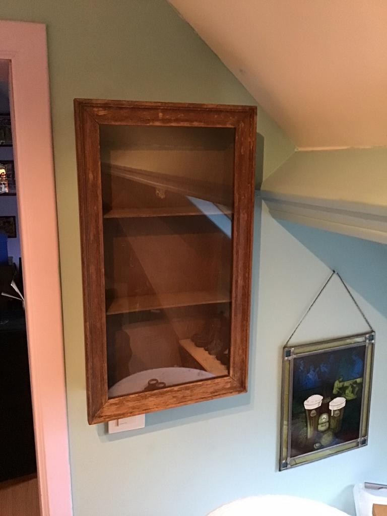 Oud cafekastje, Huis en Inrichting, Ophalen, Zo goed als nieuw