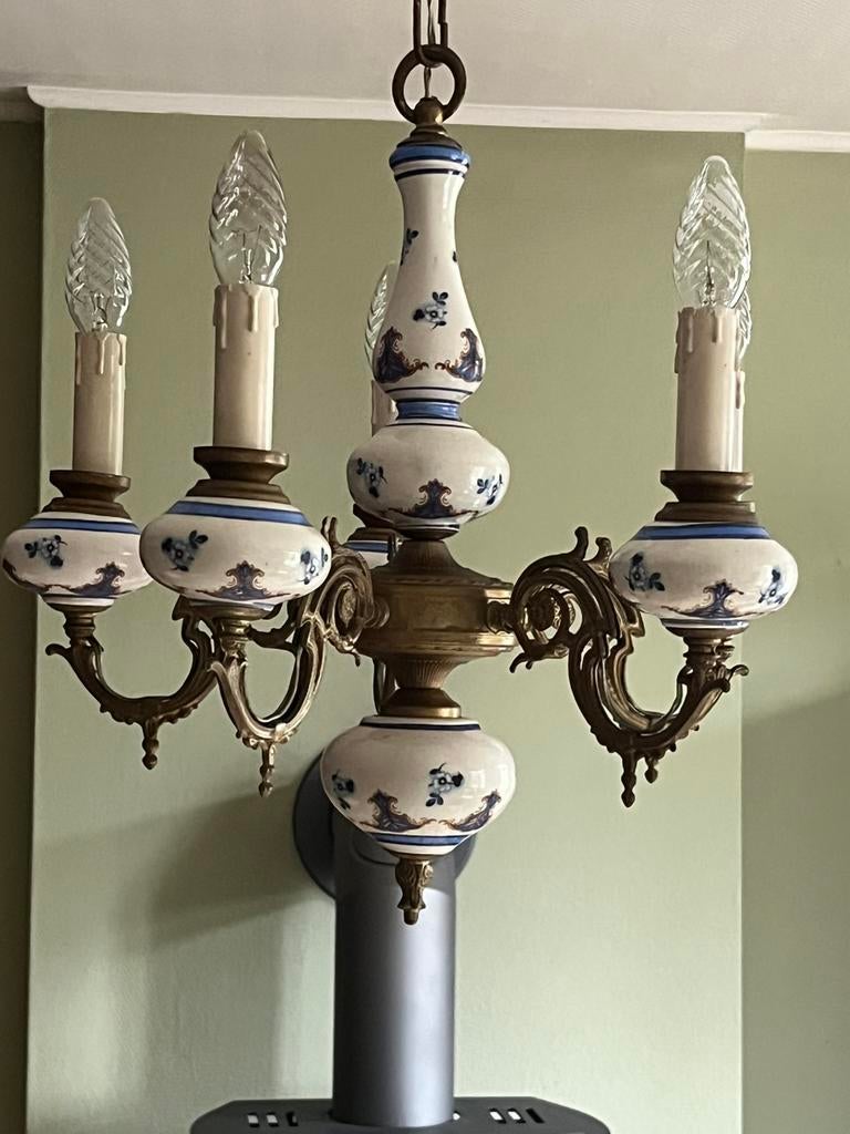 Vintage porseleinen luster, Enlèvement ou Envoi, Comme neuf