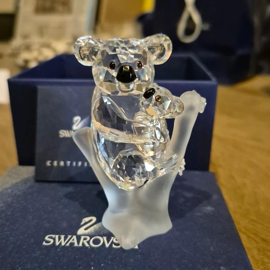 Swarovski koala met baby, Ophalen of Verzenden