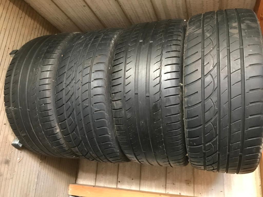 Mercedes autobanden, Auto-onderdelen, Ophalen, Gebruikt, Banden en Velgen, Personenwagen