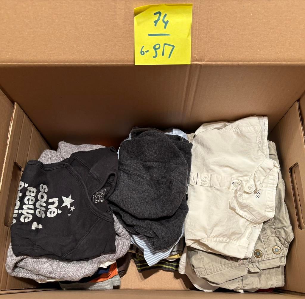 Lot garçon 74cm., Enlèvement ou Envoi, Utilisé, Garçon, Autres types