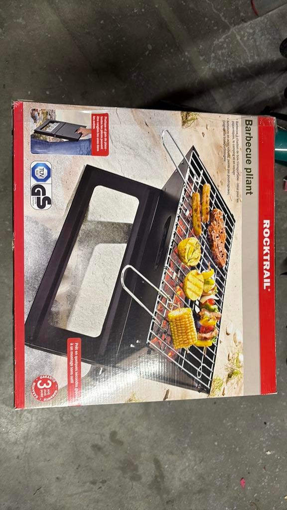 Draagbare bbq, Ophalen, Zo goed als nieuw