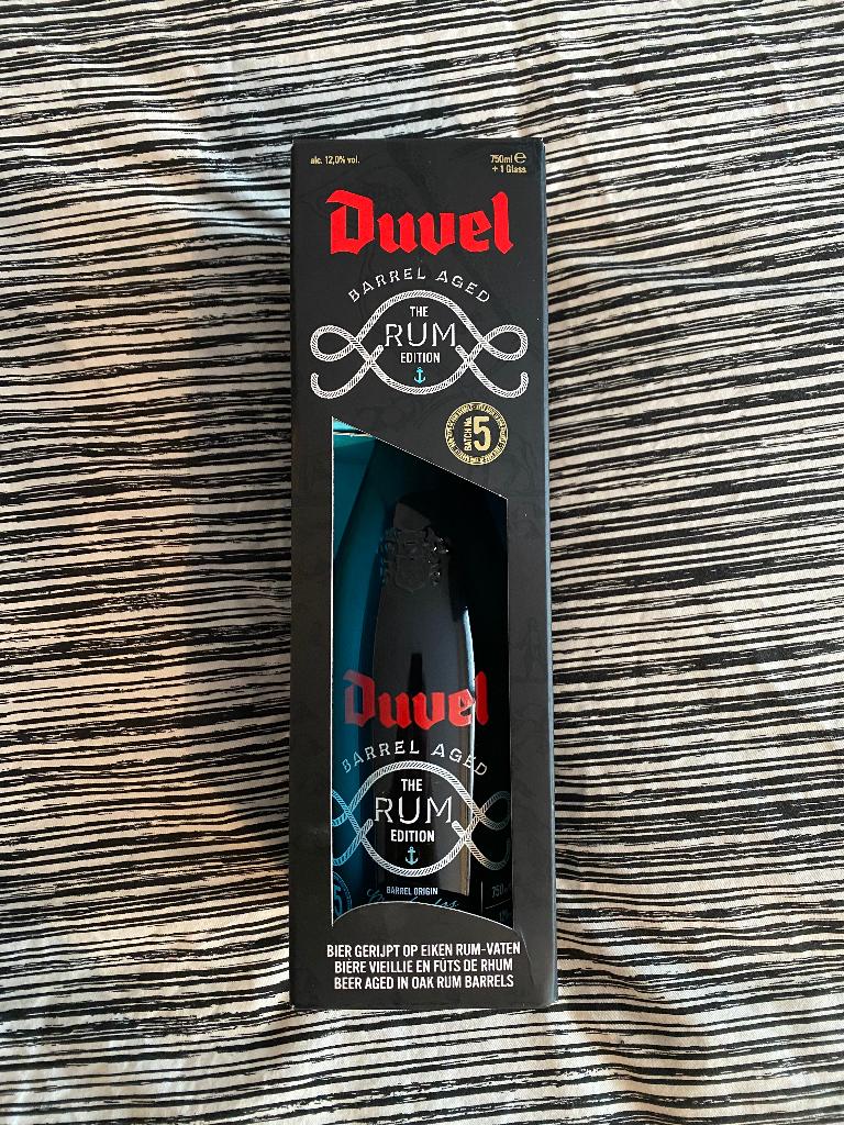Duvel Barrel Aged Batch 5 - L'édition Rum, Collections, Marques de bière, Neuf, Bouteille(s), Duvel, Enlèvement