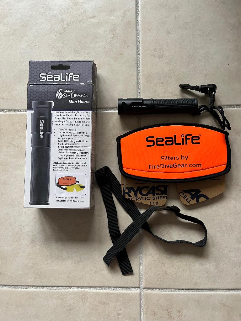 Mini-fluorescent SeaLife, Sports nautiques & Bateaux, Enlèvement ou Envoi, Neuf, Lampe de plongée
