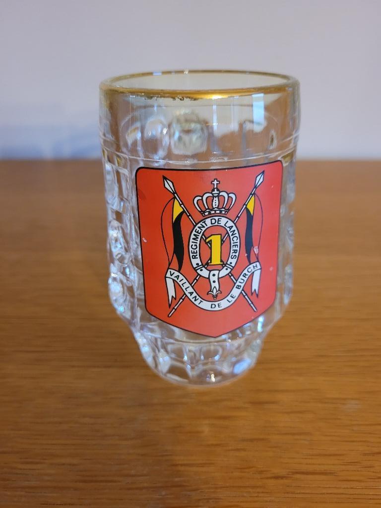 6 chopes à bière Régiment de Lanciers, Enlèvement ou Envoi