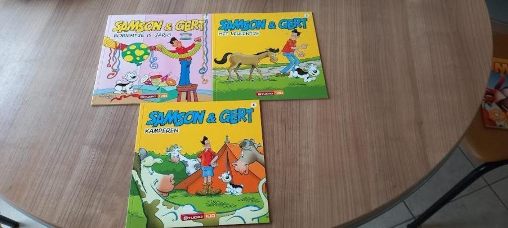 Samson en Gert. 3 leesboeken. Zijn in nieuwstaat., Studio 100, Nieuw, Ophalen of Verzenden, Fictie