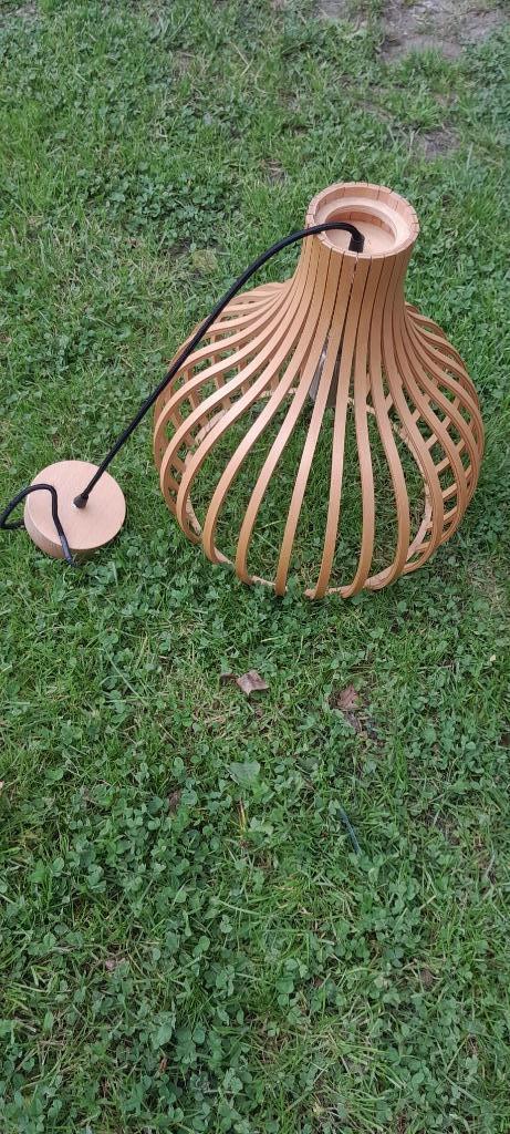 Houten ophanging - EGLO, Huis en Inrichting, Ophalen of Verzenden, Zo goed als nieuw, Hout