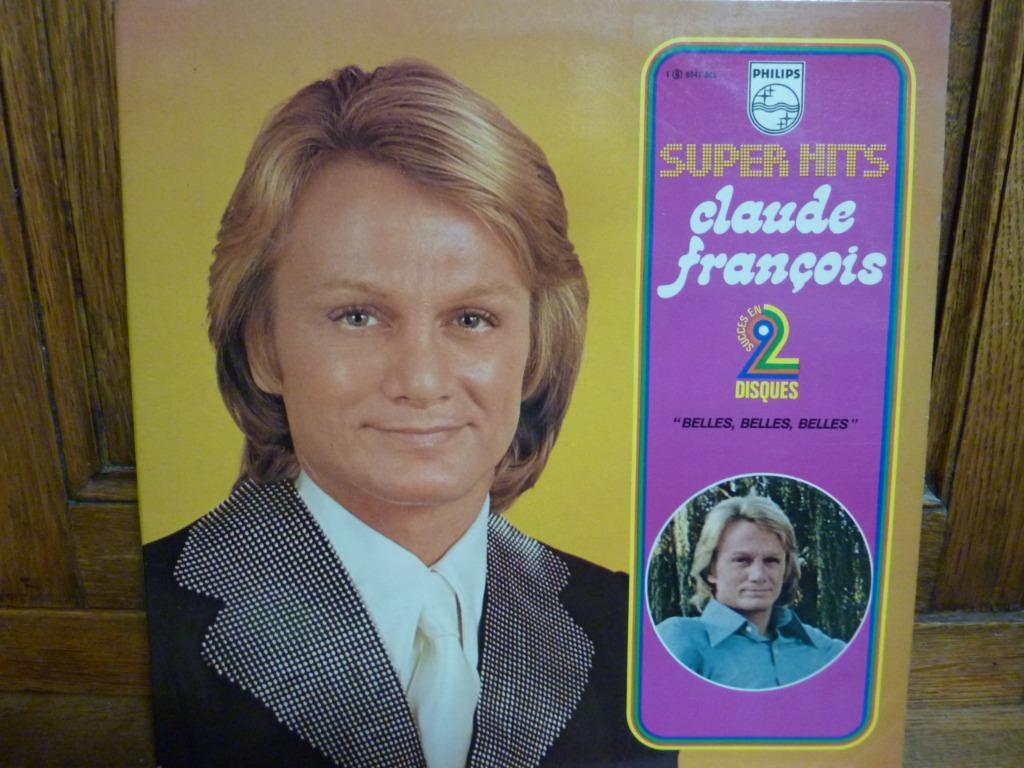 CLAUDE FRANÇOIS PARLE DE « SUPER HITS », CD & DVD, Enlèvement ou Envoi, Comme neuf, 12 pouces