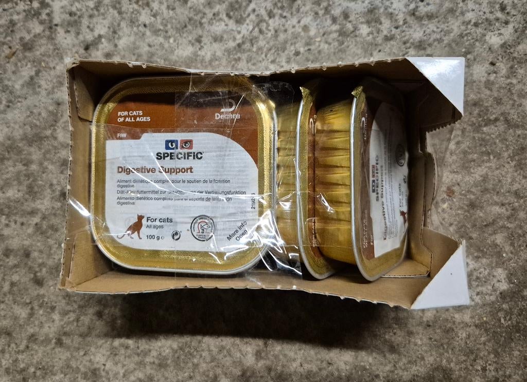 Specific Digestive Support kat 100gr x 5 Geel Brussel Putte, Dieren en Toebehoren, Dierenvoeding, Kat, Ophalen of Verzenden