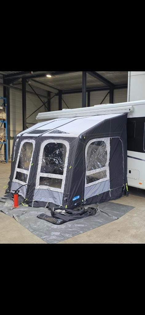 Kampa motor ace air pro 400L camper voortent,5 x gebruikt., Ophalen of Verzenden