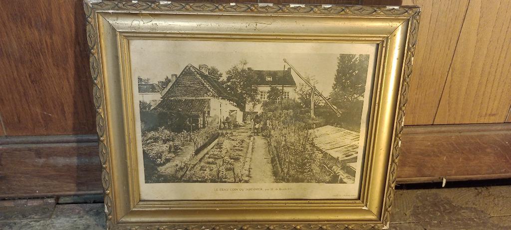 Gravure 41x32, Henri de Braekeleer, n53, Antiek en Kunst, Kunst | Etsen en Gravures, Ophalen of Verzenden