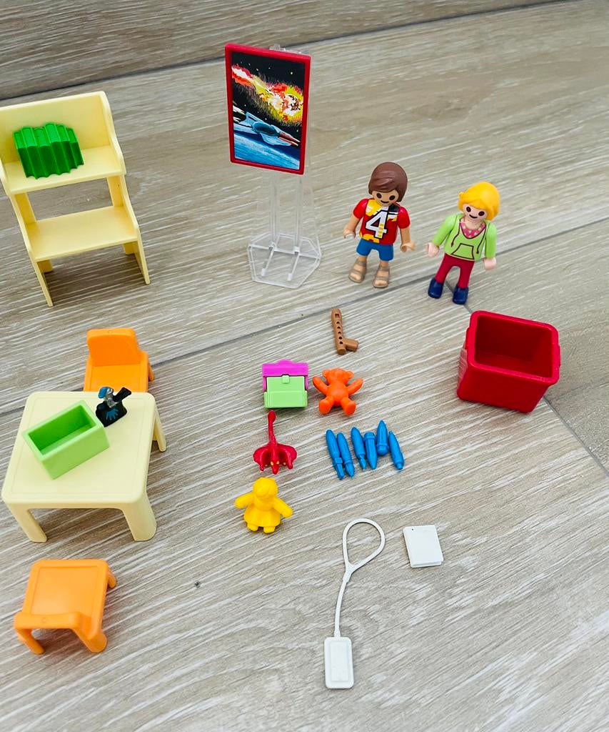 Playmobile kinderkamer met stapelbed - 5306, Enlèvement, Utilisé, Ensemble complet