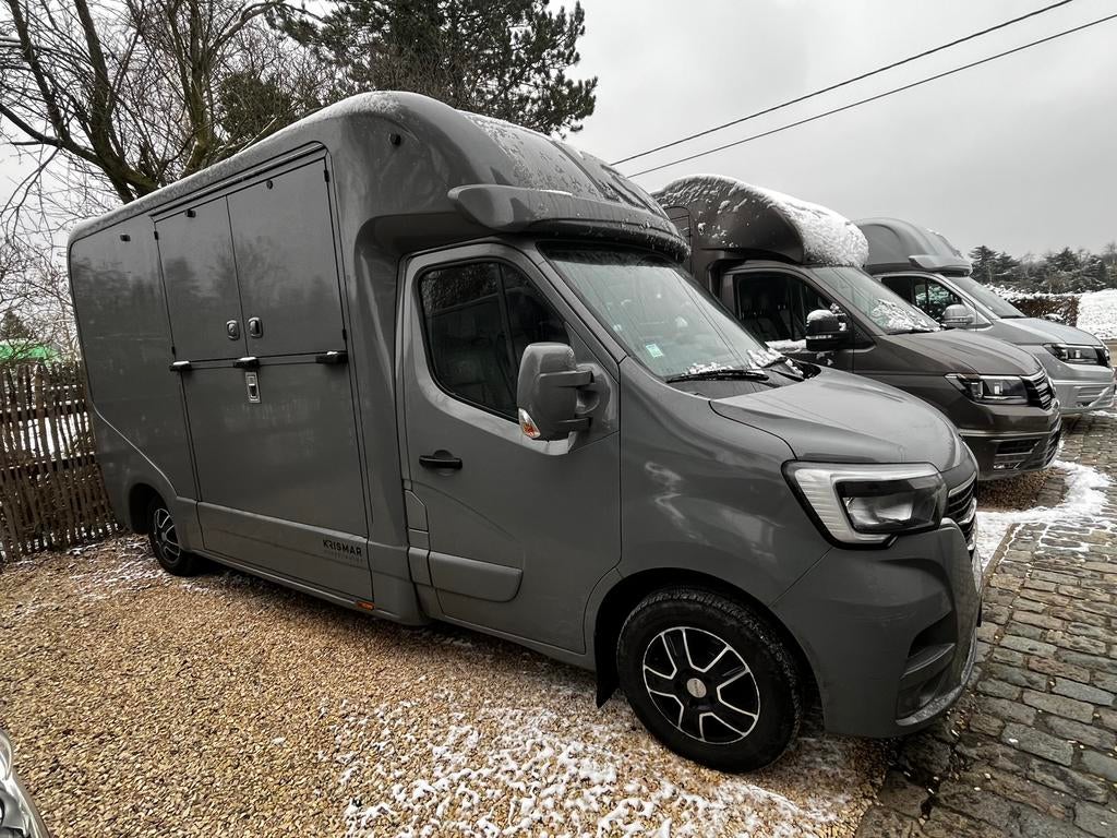 Aparte Krismar vol opties 34000km!!! Paardencamionette, Ophalen, Zo goed als nieuw