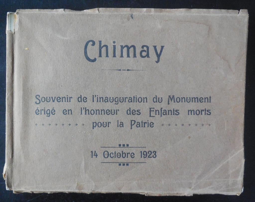 Chimay - 1923, Livres, Enlèvement ou Envoi