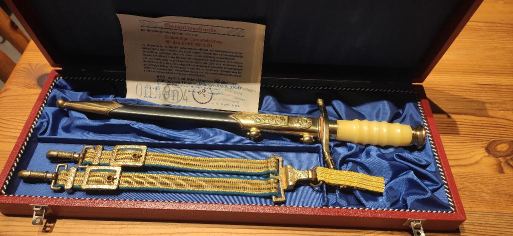 Dolk DDR (Ehrendolch), Enlèvement, Armée de terre, Couteau ou Poignard