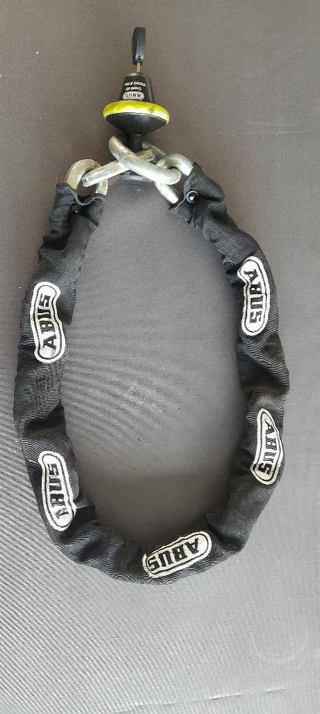 Abus schijfremslot met ketting, Ophalen, Gebruikt
