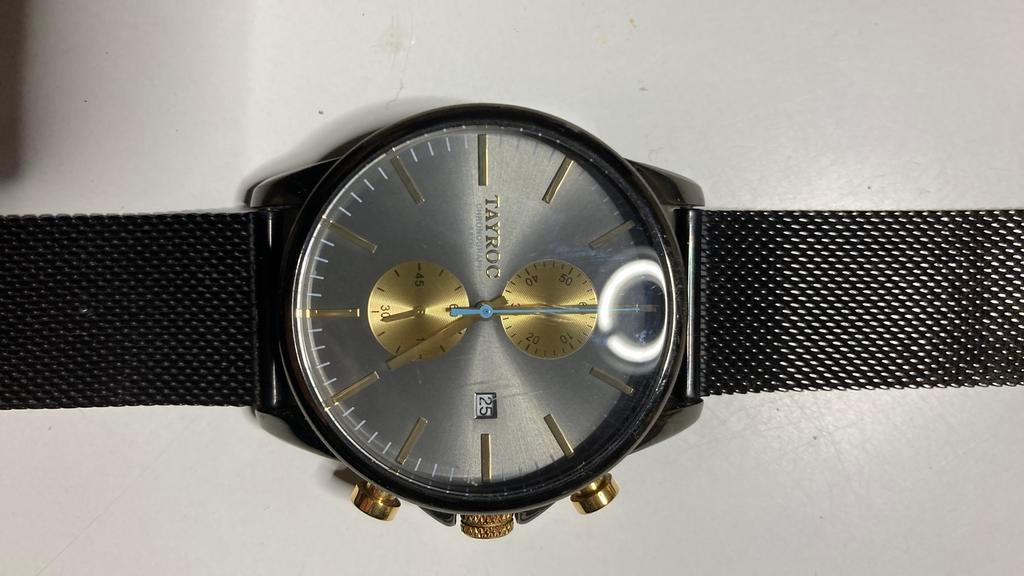 Polshorloge TAROC roestvrij  staal, Overige materialen, Met bandje, Polshorloge, Onbekend