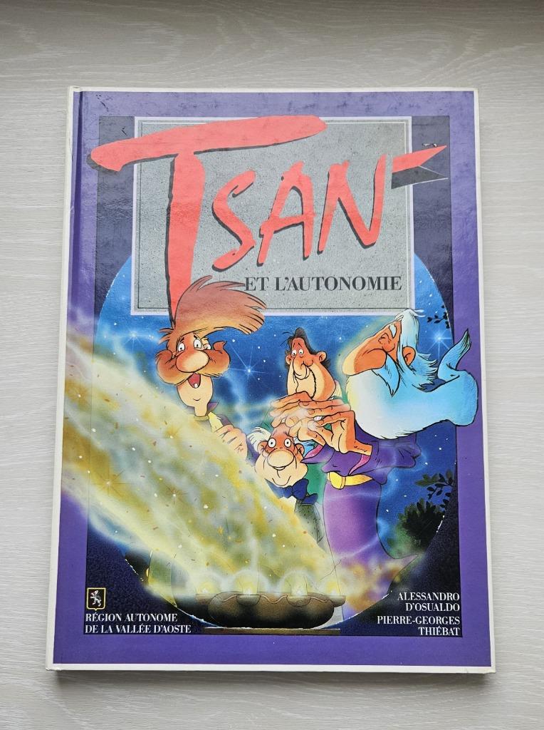Tsan et l'autonomie vallée d'Aoste EO, Boeken, Stripverhalen, Gelezen, Eén stripboek, Verzenden