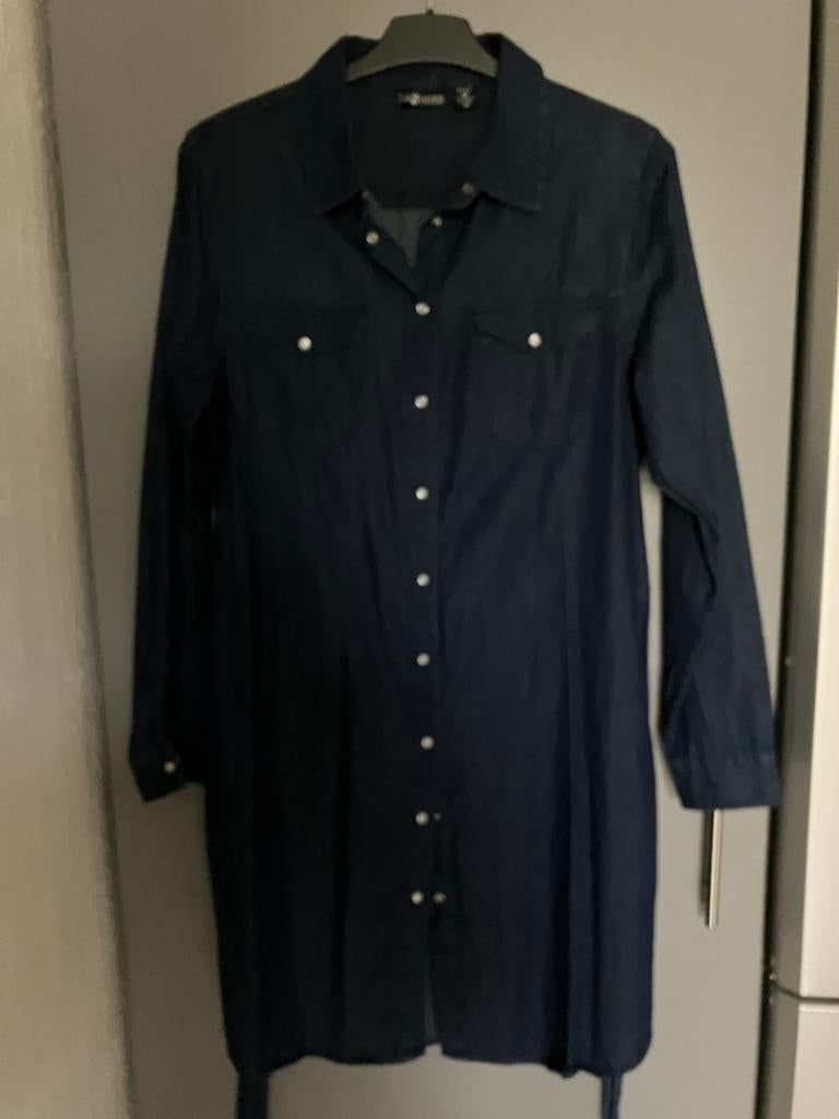 Jeans kleed, maat 42, Kleding | Dames, Ophalen of Verzenden, Zo goed als nieuw, Maat 42/44 (L)