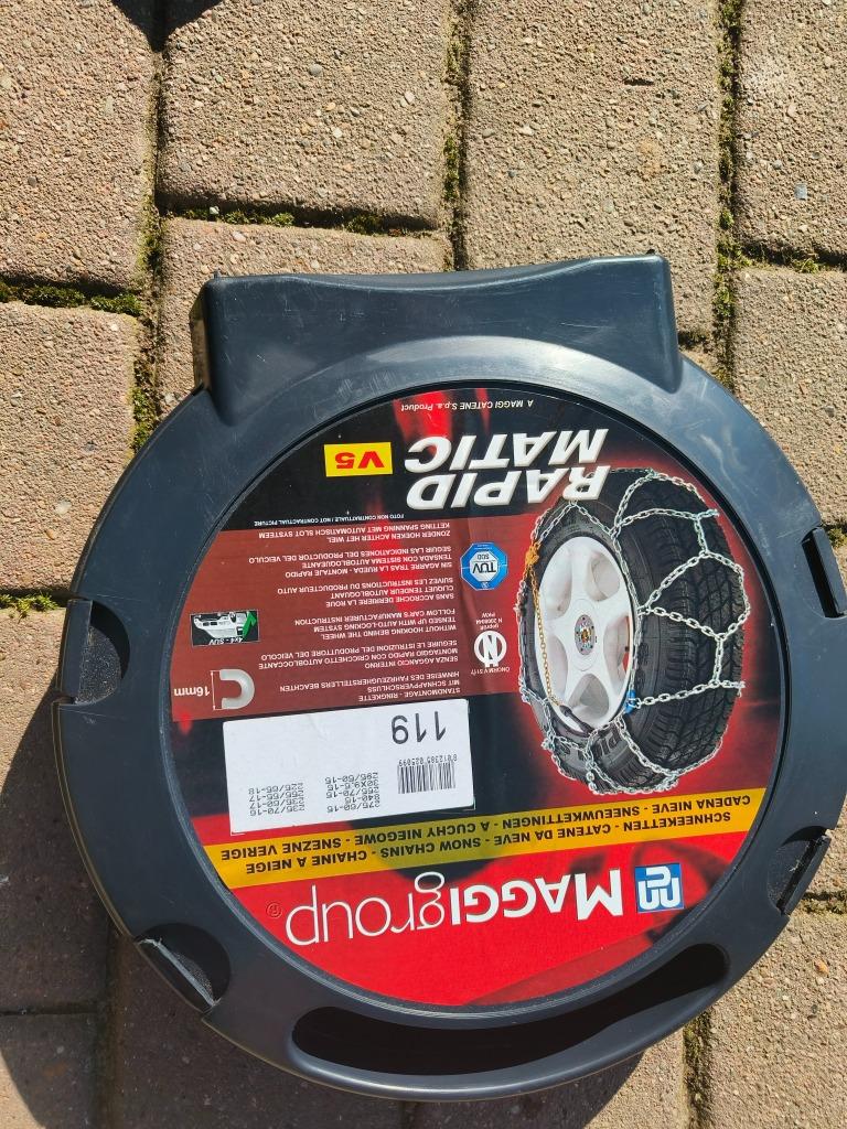 Sneeuwkettingen MAGGIGROUP 119 Rapid Matic V -Nooit gebruikt, Ophalen, Nieuw