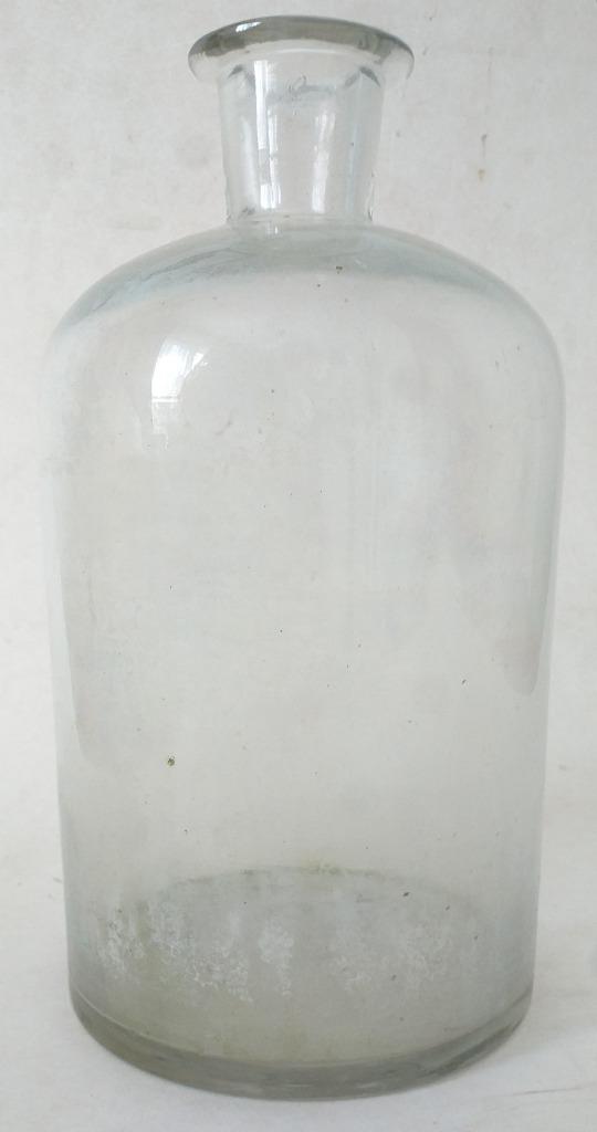 antieke grote glazen bokaal, Ophalen of Verzenden