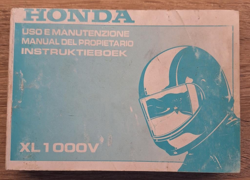 Manuel d'utilisation d'origine de la Honda XL1000V, Motos, Modes d'emploi & Notices d'utilisation, Honda, Envoi