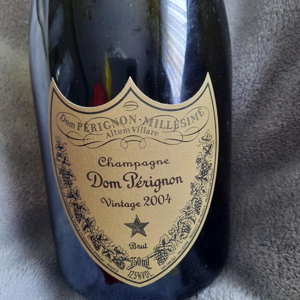 LEGE FLES DOM PERIGNON 2004 + KURK + CAPSULE, Ophalen of Verzenden, Frankrijk, Champagne