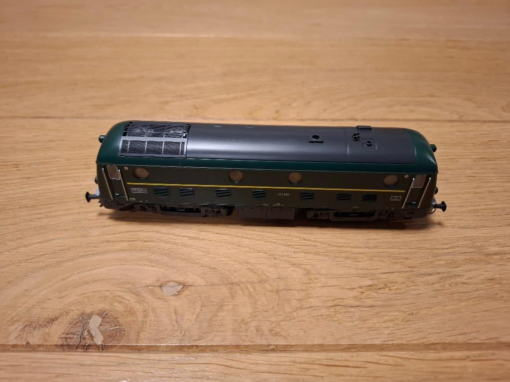 Van Biervliet 9302 - locomotive diesel SNCB 201053, Hobby & Loisirs créatifs, Trains miniatures | HO, Comme neuf, Locomotive, Autres marques