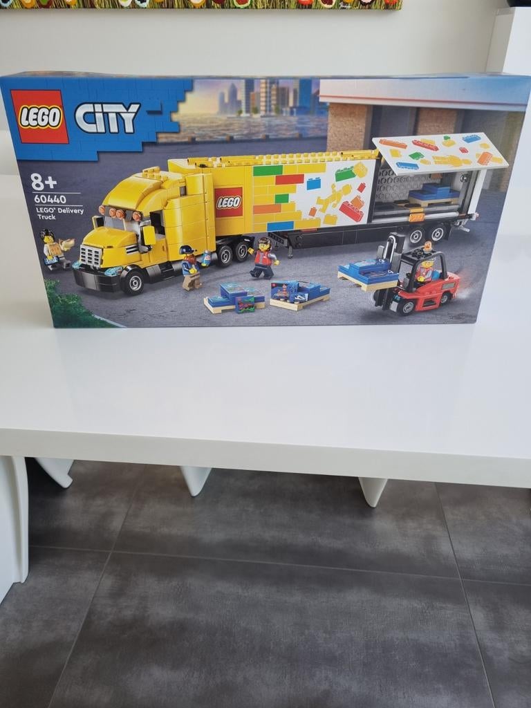 Lego city 60440 gele vrachtwagen, Ophalen of Verzenden, Nieuw, Lego
